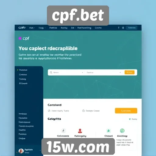 Interface e usabilidade do cpf.bet